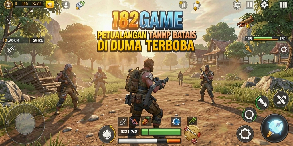 Screenshot gameplay <strong>182GAME</strong> di dunia terbuka yang menakjubkan.