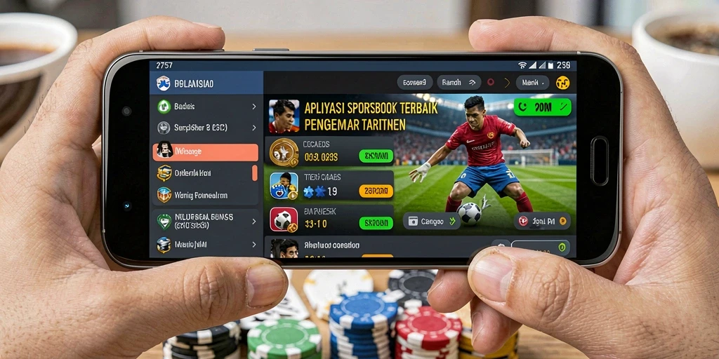 Tampilan gameplay aplikasi Sportsbook 2757 yang menarik dan interaktif.