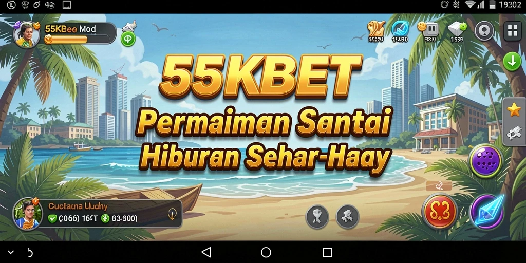 Gameplay seru dan menghibur dalam 55KBET.