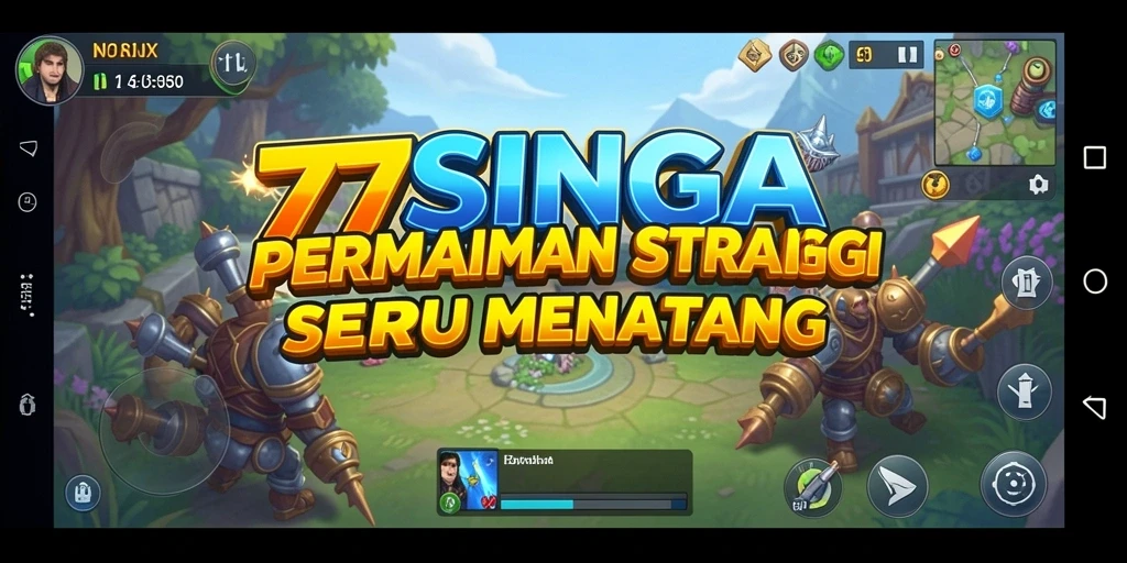 Tampilan mendebarkan dari gameplay <strong>77SINGA</strong> yang penuh strategi.