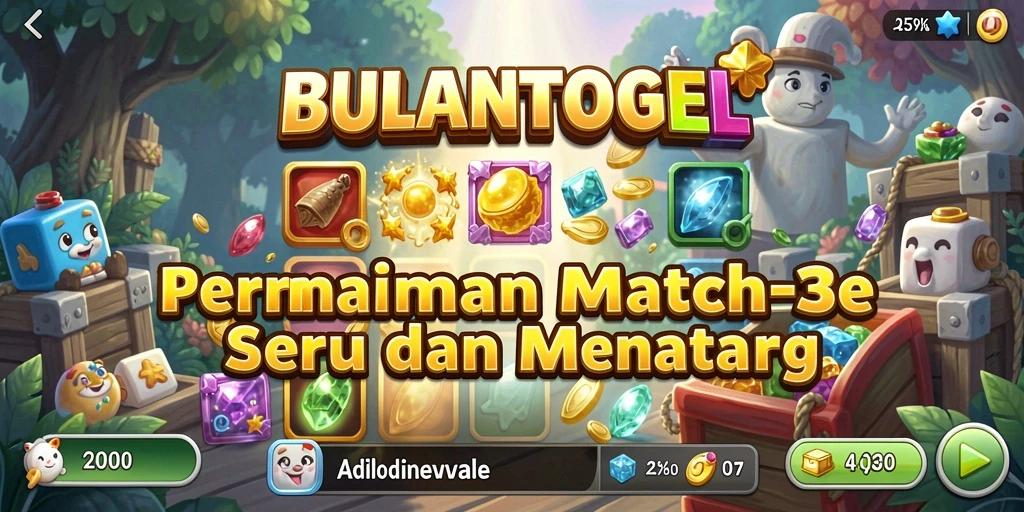 Gameplay seru dan menantang di BULANTOGEL.
