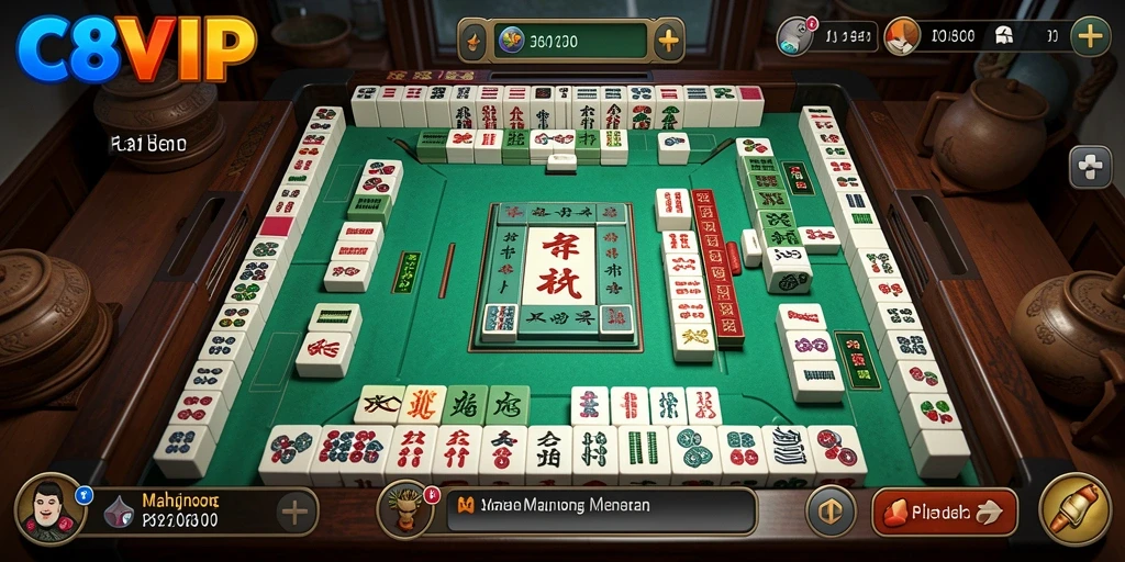 Tampilan gameplay C8VIP yang menarik dan menantang.