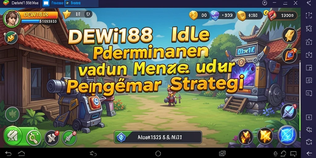 Tampilan gameplay Idle yang menarik dan intuitif.