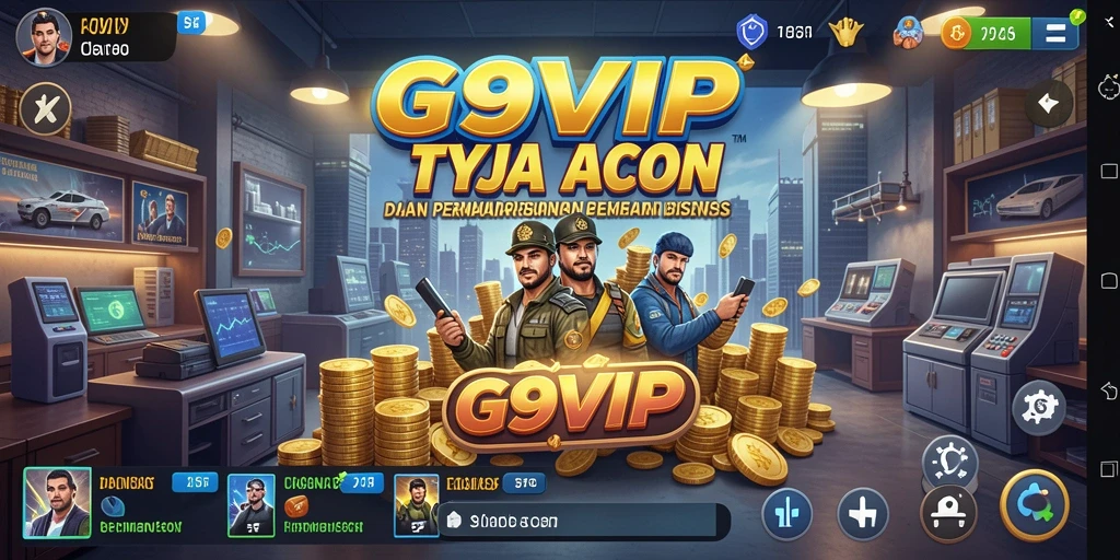 Tampilan gameplay G9VIP yang menampilkan strategi Tycoon yang seru.