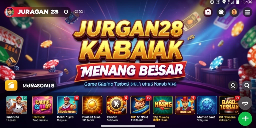 Screenshot gameplay JURAGAN28 menampilkan keseruan permainan Kasino.