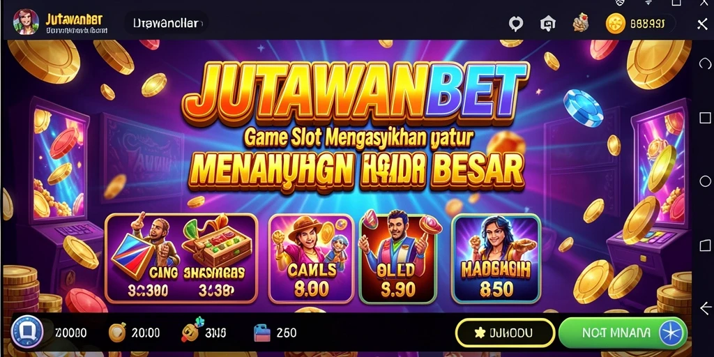 Tampilan gameplay JUTAWANBET yang menarik dan penuh warna.