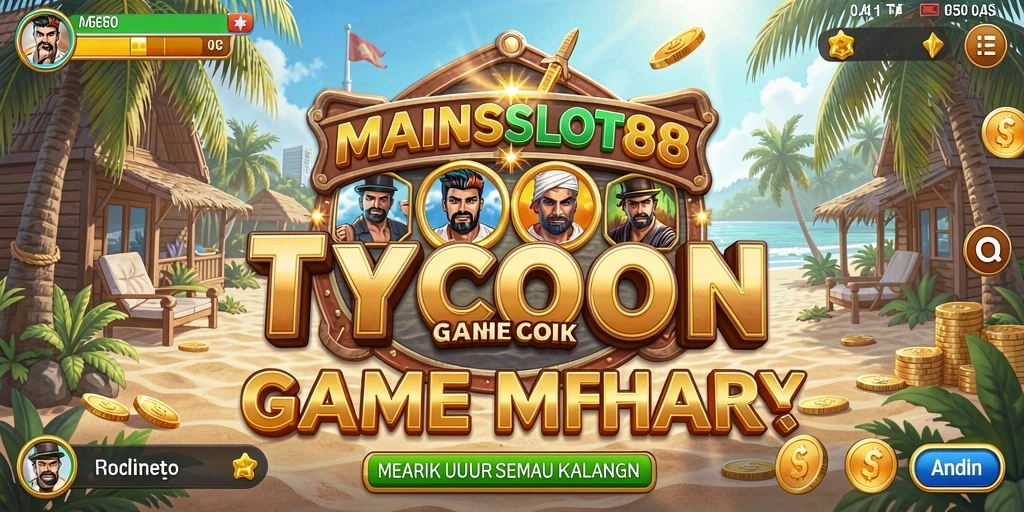 Tampilan gameplay Tycoon MAINSLOT88 yang menarik.