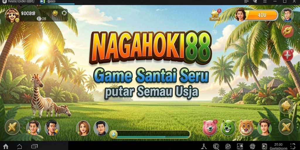 Tampilan permainan NAGAHOKI88 yang penuh warna dan menyenangkan.