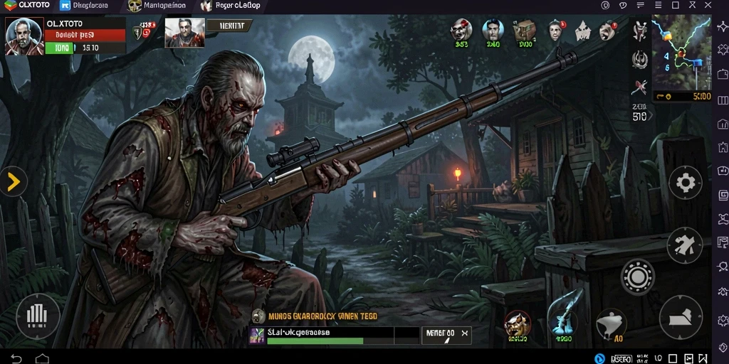 Gameplay OLXTOTO yang menegangkan di tengah kegelapan.