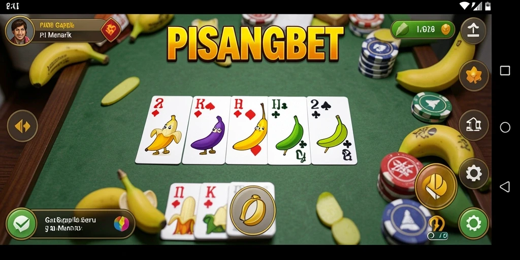 Tampilan gameplay Gaple yang menarik dan seru di PISANGBET.