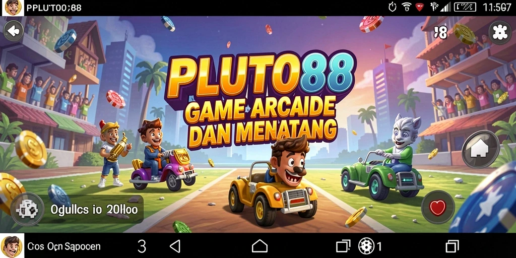 Tampilan menarik dari gameplay seru PLUTO88 dalam suasana yang penuh warna.