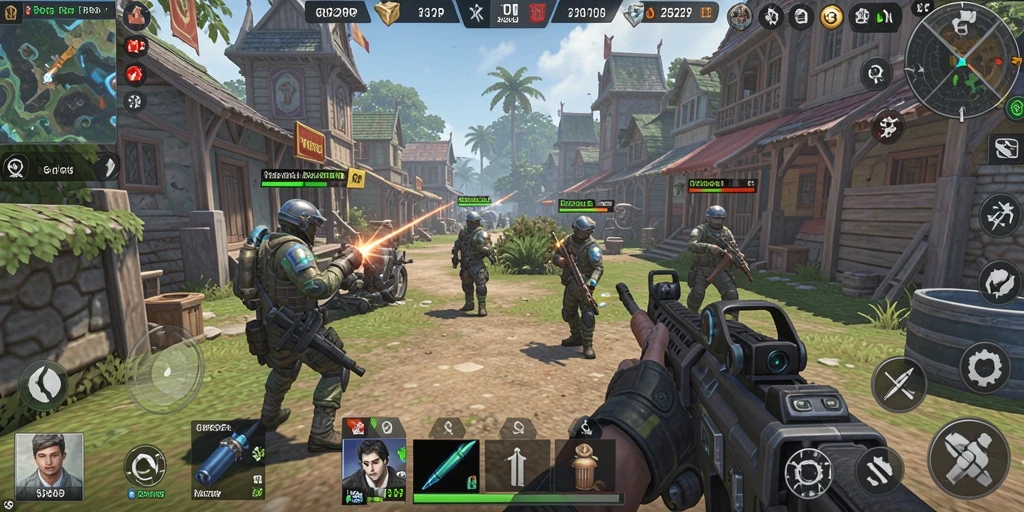 Gameplay menarik dalam RP62RP yang menekankan strategi.