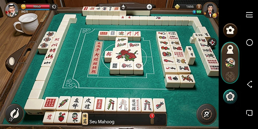 Tampilan gameplay Mahjong RR666 yang menantang dan menarik.