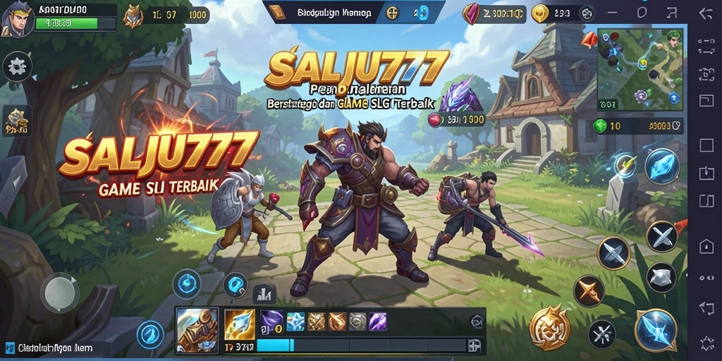 Tampilan gameplay SALJU777 yang menarik dan dinamis.