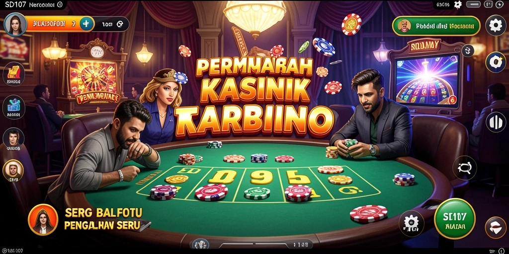 Gameplay seru dari SD107 yang menarik perhatian pemain Kasino.