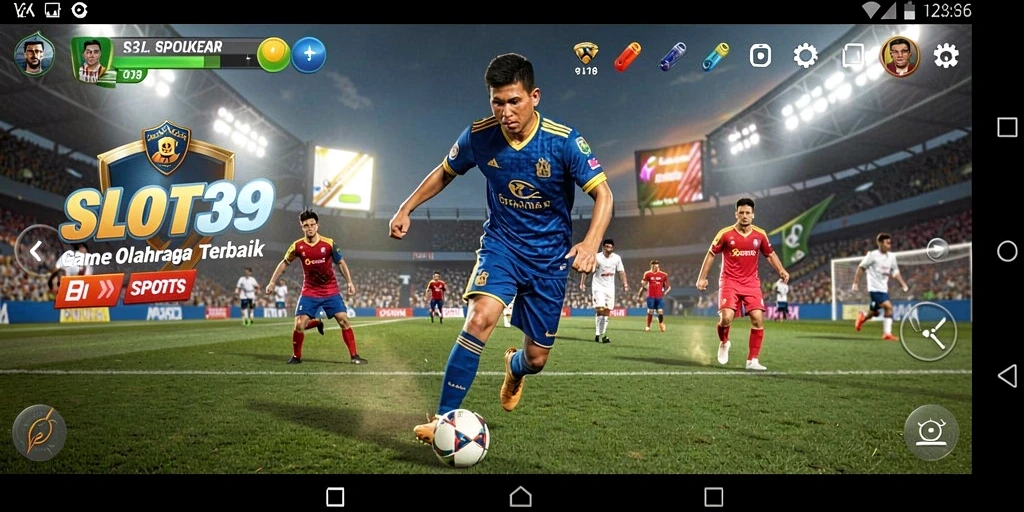 Tampilan gameplay seru dalam SLOT39 dengan berbagai cabang olahraga.