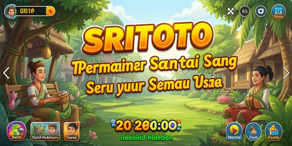 Tampilan gameplay SRITOTO yang menarik dan penuh warna.